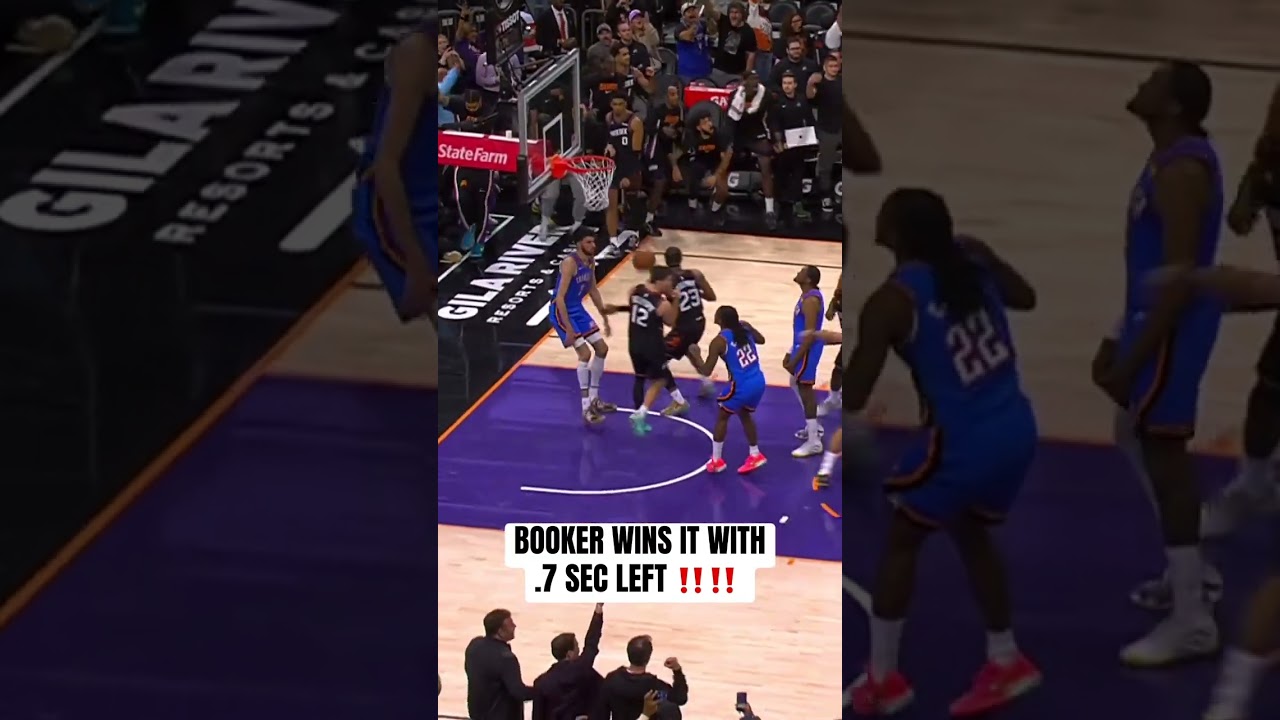 Unbelievable, Booker in the clutch 🤯