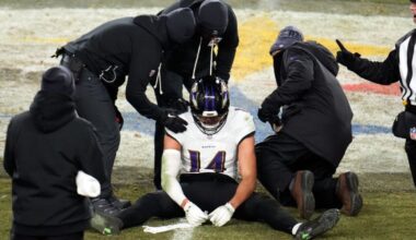 Ravens' Kyle Hamilton exits vs. Steelers due to concussion