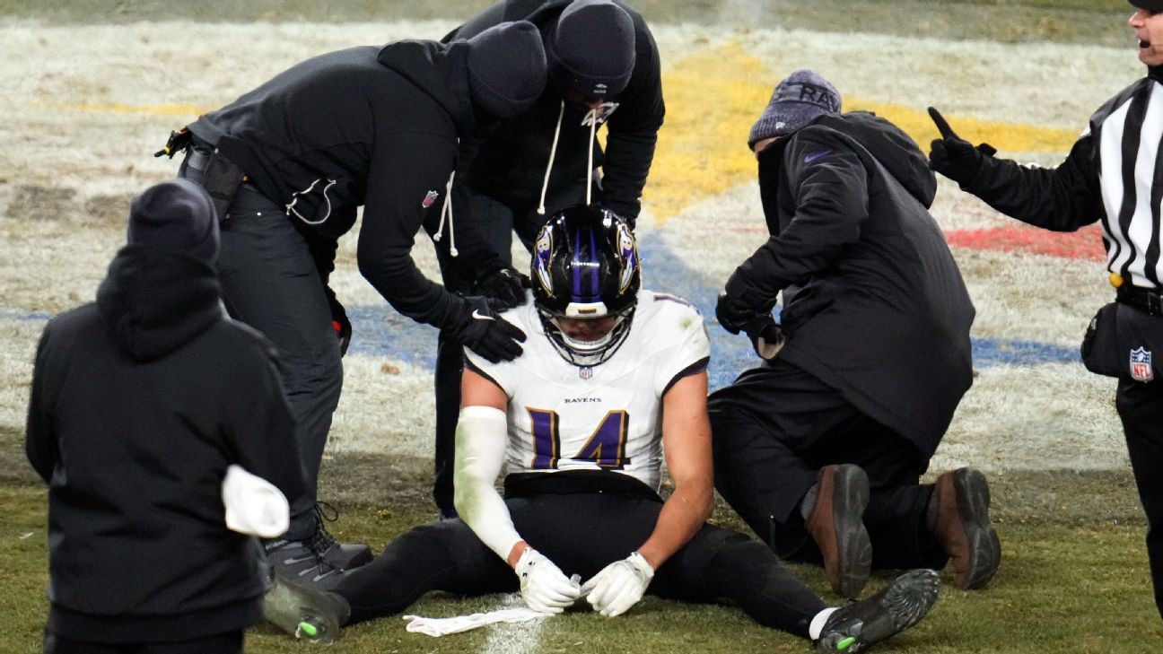 Ravens' Kyle Hamilton exits vs. Steelers due to concussion