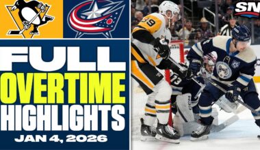 Penguins at Blue Jackets | FULL Overtime Highlights - January 4, 2026