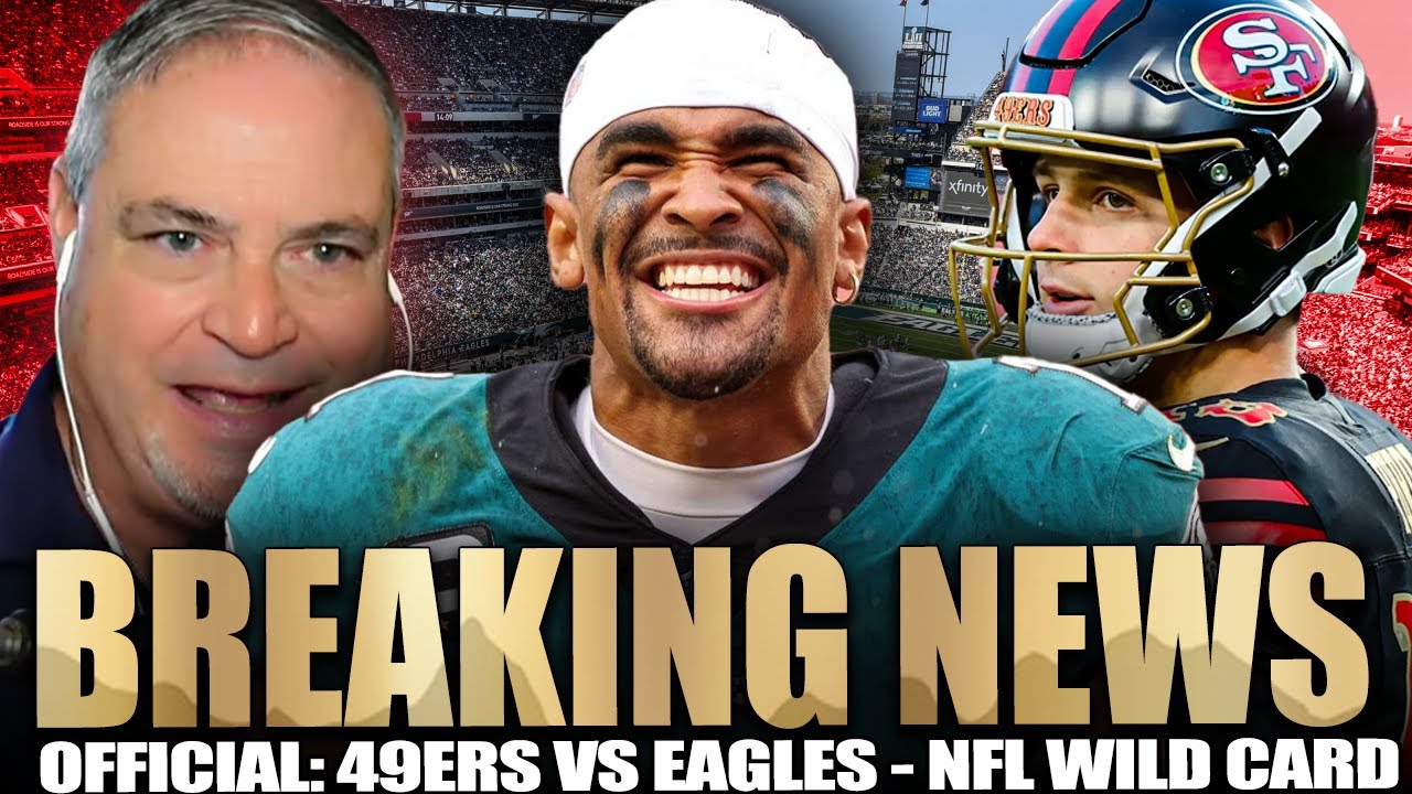 BREAKING: 49ers vs Eagles in Wild Card Round - OFFICIAL REMATCH Reaction!