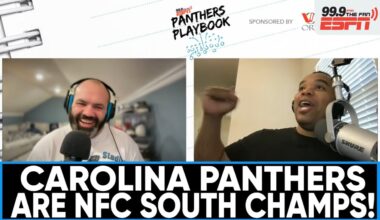 LIVE REACTION: Carolina Panthers are NFC South Champions