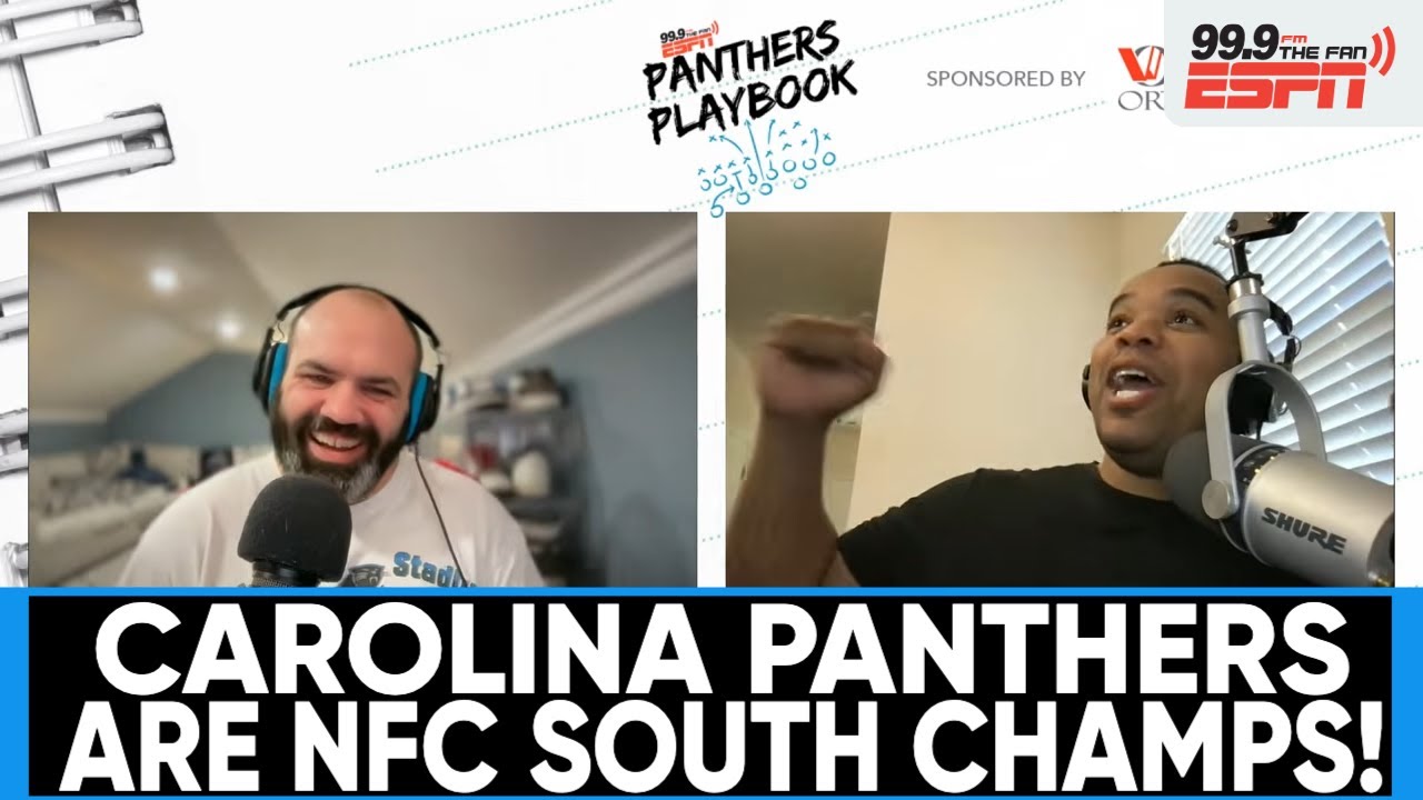 LIVE REACTION: Carolina Panthers are NFC South Champions