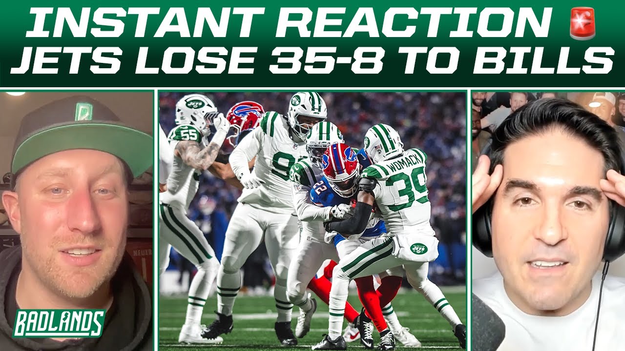 New York #Jets Finish 3-14, Pick 2nd In #NFLDraft REACTION (FULL BADLANDS)