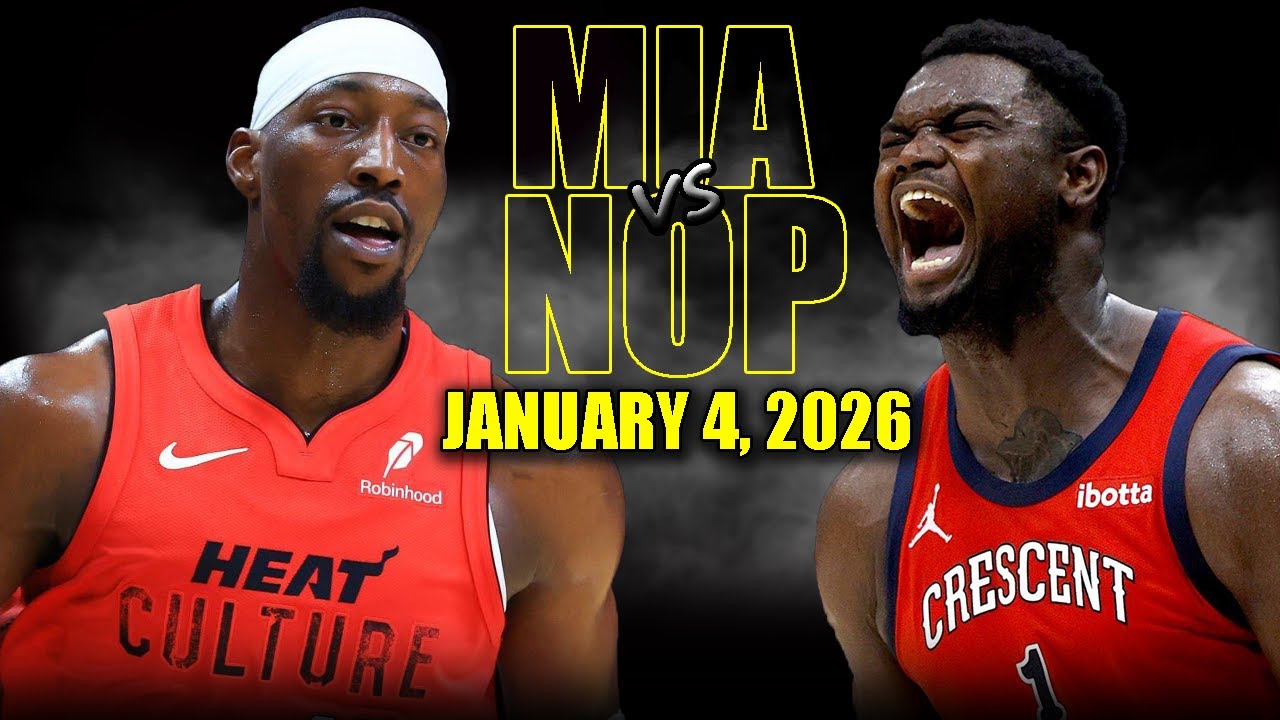 Miami Heat vs New Orleans Pelicans Full Game Highlights – January 4, 2026 | NBA Season