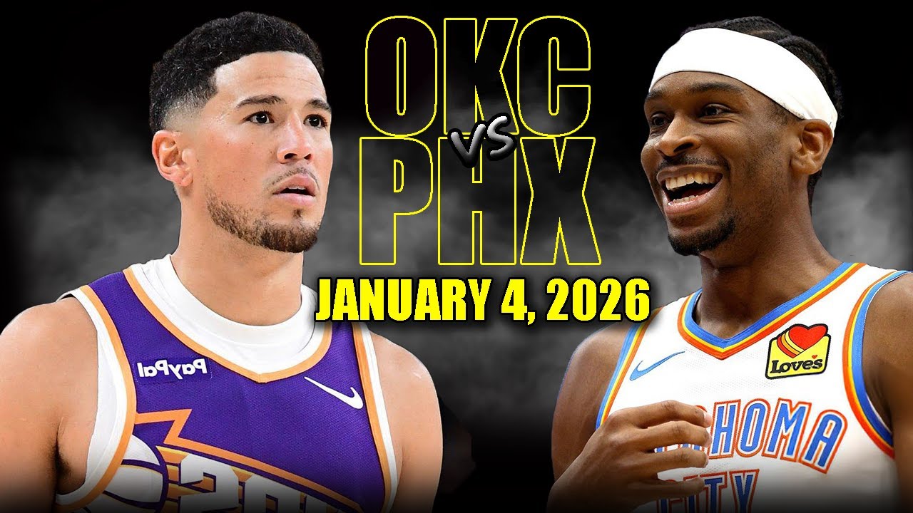 Oklahoma City Thunder vs Phoenix Suns Full Game Highlights – January 4, 2026 | NBA Season