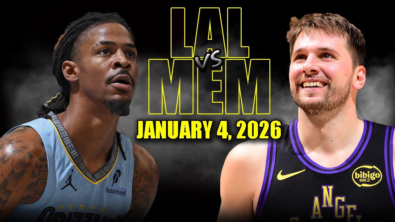 Los Angeles Lakers vs Memphis Grizzlies Full Game Highlights – January 4, 2026 | NBA Season