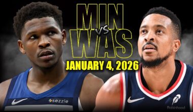 Minnesota Timberwolves vs Washington Wizards Full Game Highlights – January 4, 2026 | NBA Season