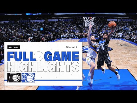 FULL GAME HIGHLIGHTS: INDIANA PACERS VS. ORLANDO MAGIC 1.04.26