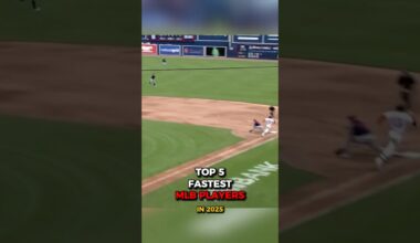 Top 5 Fastest MLB Players in 2025 #mlb #baseball #fast
