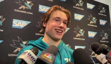 Celebrini Shaking With Excitement Over Olympic Selection