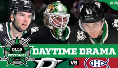 Winless Streak Hits Five; Stars Rally For Point In OT Loss To Montréal | DLLS STARS POSTGAME