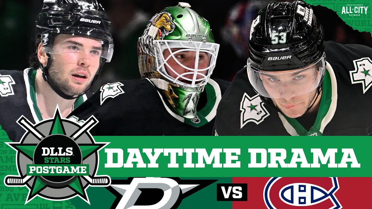Winless Streak Hits Five; Stars Rally For Point In OT Loss To Montréal | DLLS STARS POSTGAME