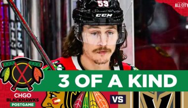 BLACKHAWKS POSTGAME: Bertuzzi Scores HAT TRICK as Chicago Extends Point Streak | CHGO Blackhawks