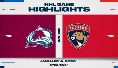 NHL Highlights | Avalanche vs. Panthers - January 4, 2026