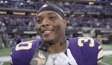 C.J. Ham: Vikings Nation, I Love Ya'll | Vikings vs. Packers Game
