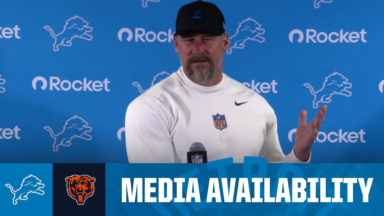 Dan Campbell postgame media availability | 2025 NFL Regular Season Week 18: Lions at Bears