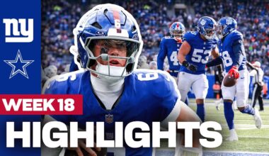 Highlights: Giants vs. Cowboys | Week 18 | New York Giants