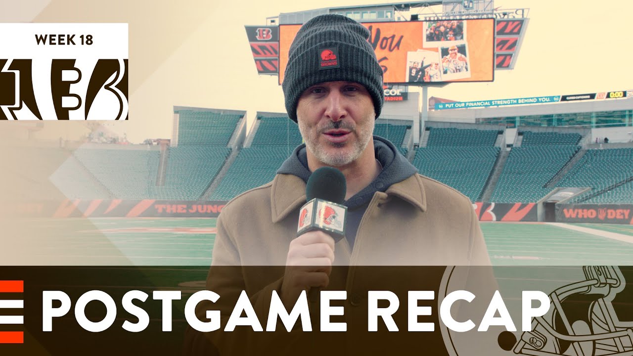 Browns vs. Bengals Postgame Recap