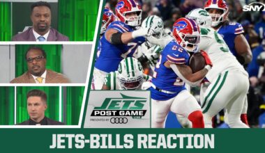 Bart Scott, Willie Colon, and Connor Rogers react to Jets' disastrous season