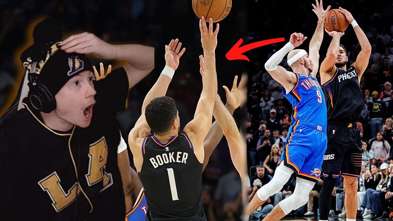 DEVIN BOOKER! Reacting to Suns vs Thunder!