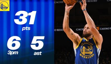 Stephen Curry Puts on a Show in Warriors Win Over Jazz
