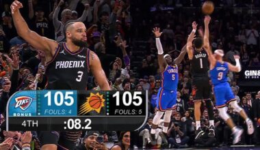 Final 4:52 WILD ENDING Thunder at Suns 👀 | January 4, 2026