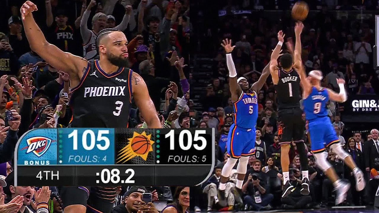 Final 4:52 WILD ENDING Thunder at Suns 👀 | January 4, 2026