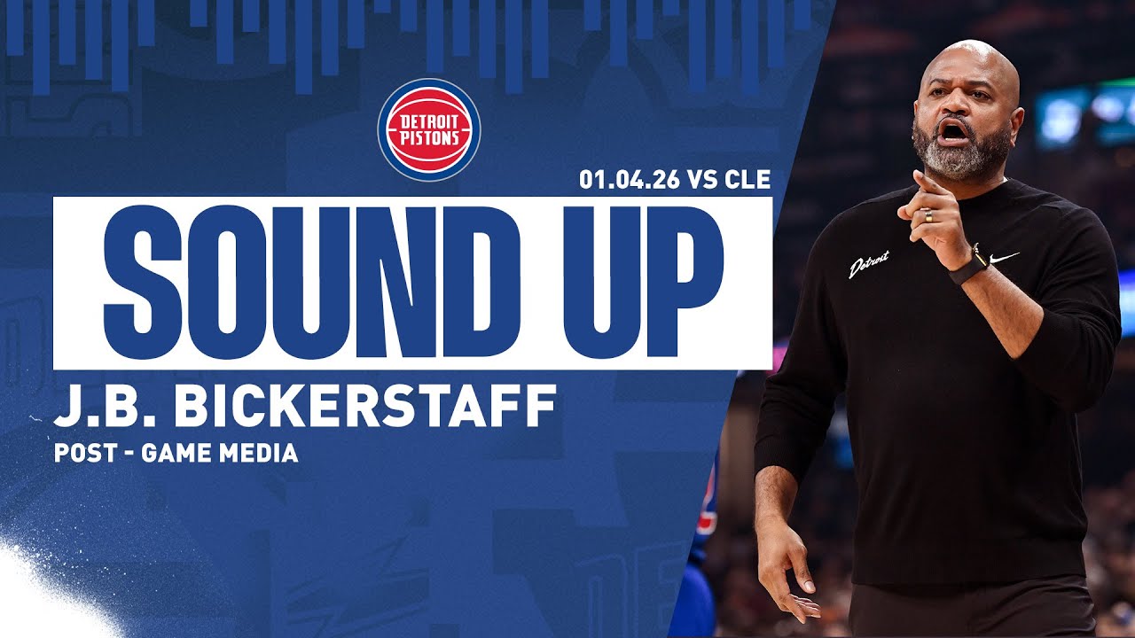 Post-Game Press Conference: J.B. Bickerstaff | Pistons vs. Cleveland Cavaliers | 01.04.26