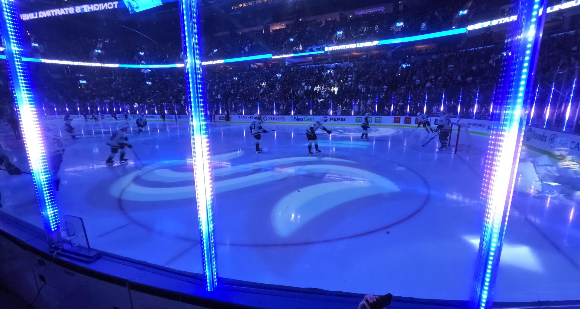 Just traded seats for second row