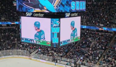 Fan View of San Jose Sharks Shootout Win! Celebrini Goal, Askarov Save, and Eklund Game Winner!