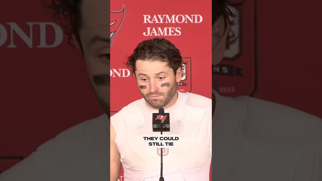 Rooting for a tie tomorrow 🤞#bakermayfield #buccaneers #nfcsouth #nfl #football