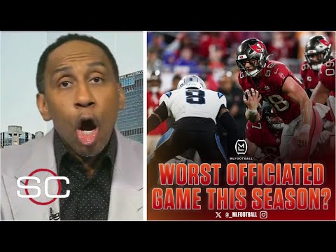 The Refs RUINED Bryce Young NFC South Title! - Stephen A. reacts to Panthers loss to Bucs 16-14