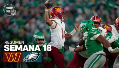 Washington Commanders vs Philadelphia Eagles | Resumen NFL español - Semana 18 | NFL Highlights 2025
