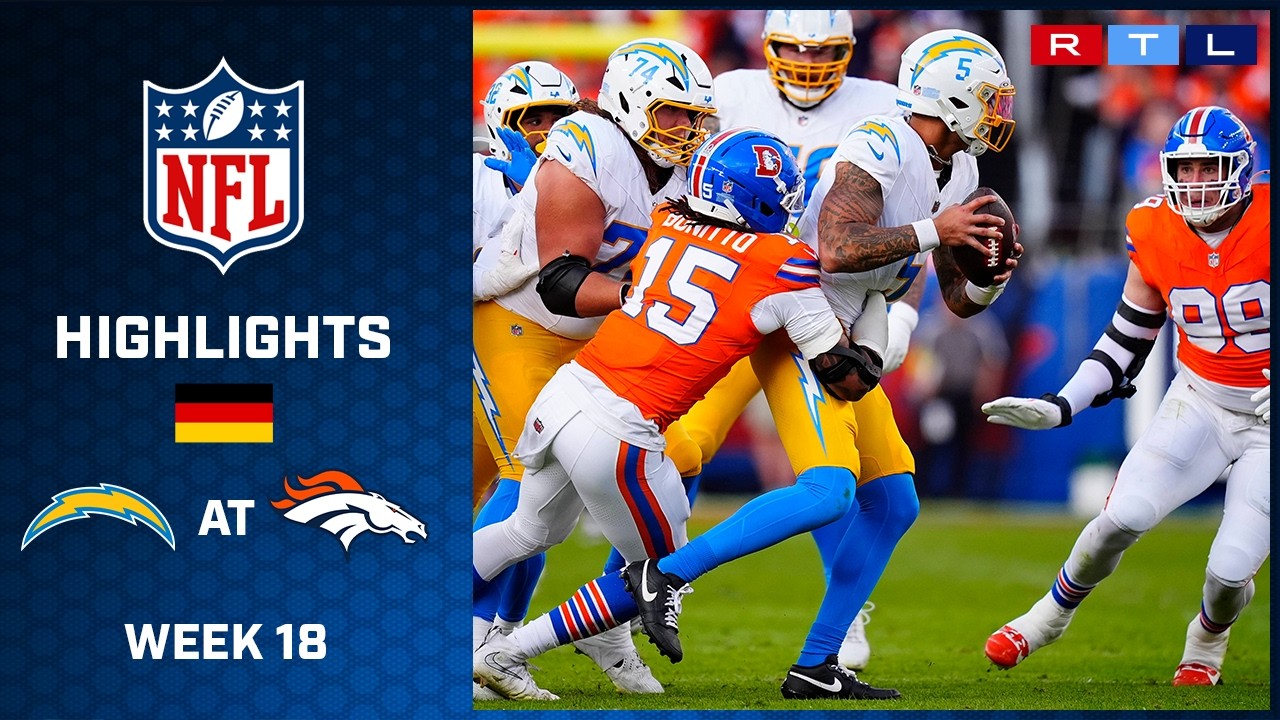 Los Angeles Chargers at Denver Broncos | 🇩🇪 NFL Highlights | RTL Sport