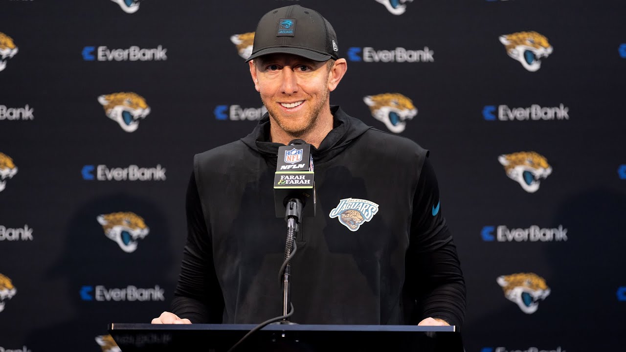 Liam Coen Discusses Week 18 Win, Division Title | Jacksonville Jaguars