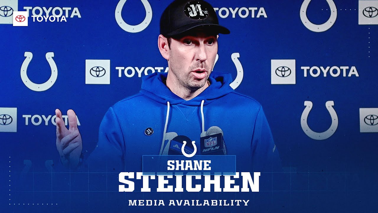 Shane Steichen Media Availability : Colts at Houston