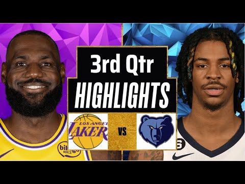 Los Angeles Lakers vs Memphis Grizzlies Full Game Highlights 3rd Qtr | Jan 4 | 2026 NBA Highlights