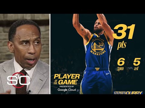 ESPN reacts to Steph Curry scores 31 Pts carry Golden State Warriors beat Utah Jazz 123-114