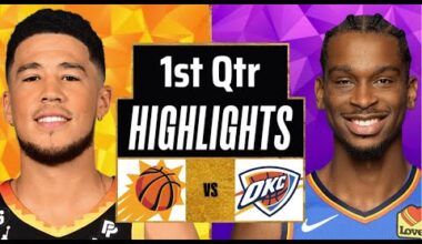 Oklahoma City Thunder vs Phoenix Suns Full Game Highlights 1st Qtr | Jan 4 | 2026 NBA Highlights