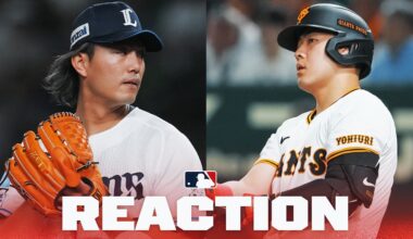 REACTION: SP Tatsuya Imai to the Astros, INF Kazuma Okamoto to the Blue Jays