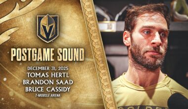 🎥 POSTGAME SOUND: Hertl, Saad & Cassidy