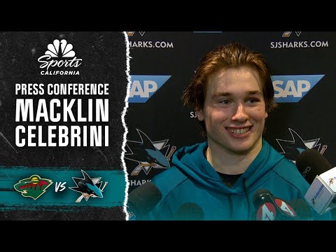 Macklin Celebrini reveals emotions upon being named to Team Canada Olympic team | NBC Sports CA