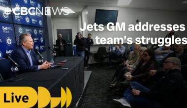 Winnipeg Jets GM Kevin Cheveldayoff addresses mid-season struggles | LIVE PRESS CONFERENCE
