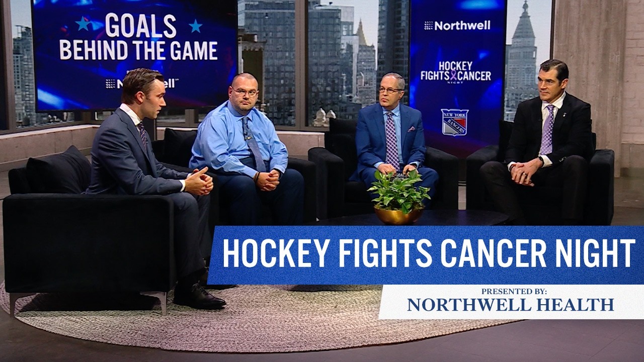 New York Rangers Celebrate Hockey Fights Cancer Night Presented by Northwell Health