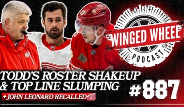 McLELLAN'S ROSTER SHAKEUP & LARKIN & RAYMOND'S SLUMPS - Winged Wheel Podcast - Jan. 4th, 2025