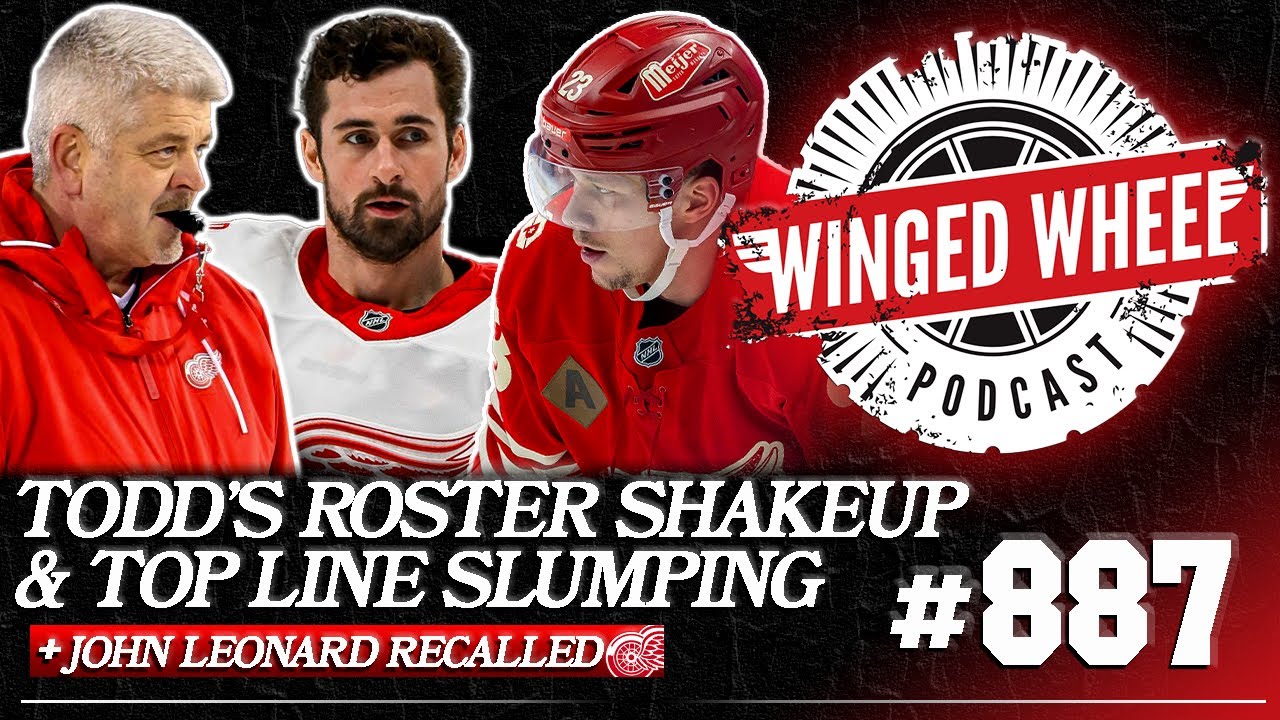 McLELLAN'S ROSTER SHAKEUP & LARKIN & RAYMOND'S SLUMPS - Winged Wheel Podcast - Jan. 4th, 2025