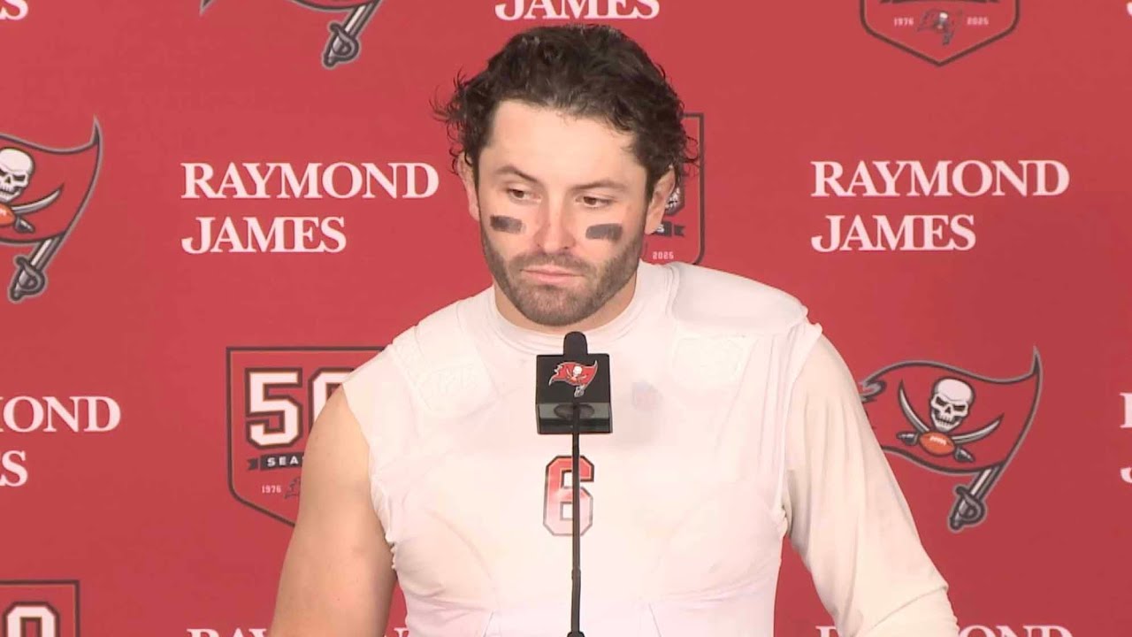 Baker Mayfield on Victory vs. Carolina: ‘Still Alive’ | Press Conference | Tampa Bay Buccaneers