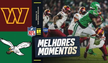 Washington Commanders vs Philadelphia Eagles | Melhores Momentos - Semana 18 | NFL 2025