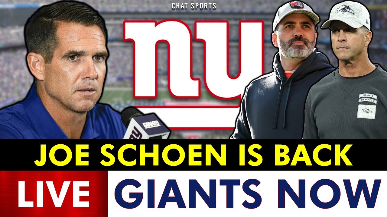 🚨Giants Are KEEPING Joe Schoen + LATEST Giants Head Coach Rumors on John Harbaugh & Kevin Stefanski